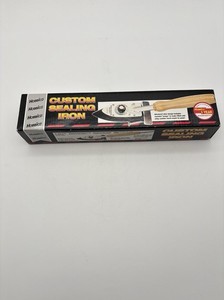 HOBBICO Custom Sealing Iron With Wood Handle HCAR8000 110V Tested Works. VG Cond