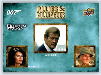 2021 Upper Deck Octopussy James Bond Q Allies & Colleagues Insert #AC-15