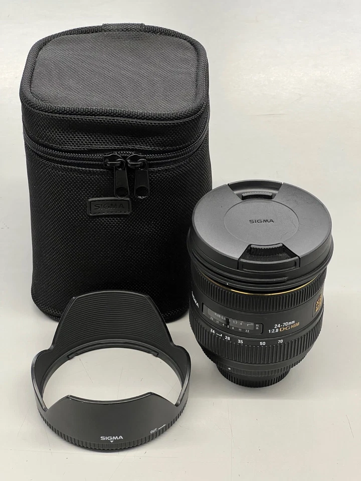 NIKON FIT SIGMA 24-70MM F2.8 EX DG HSM - Image 2 of 4