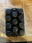 Vintage Wagner Ware Muffin Pan 11 Cups #1337 Antique Cast Iron