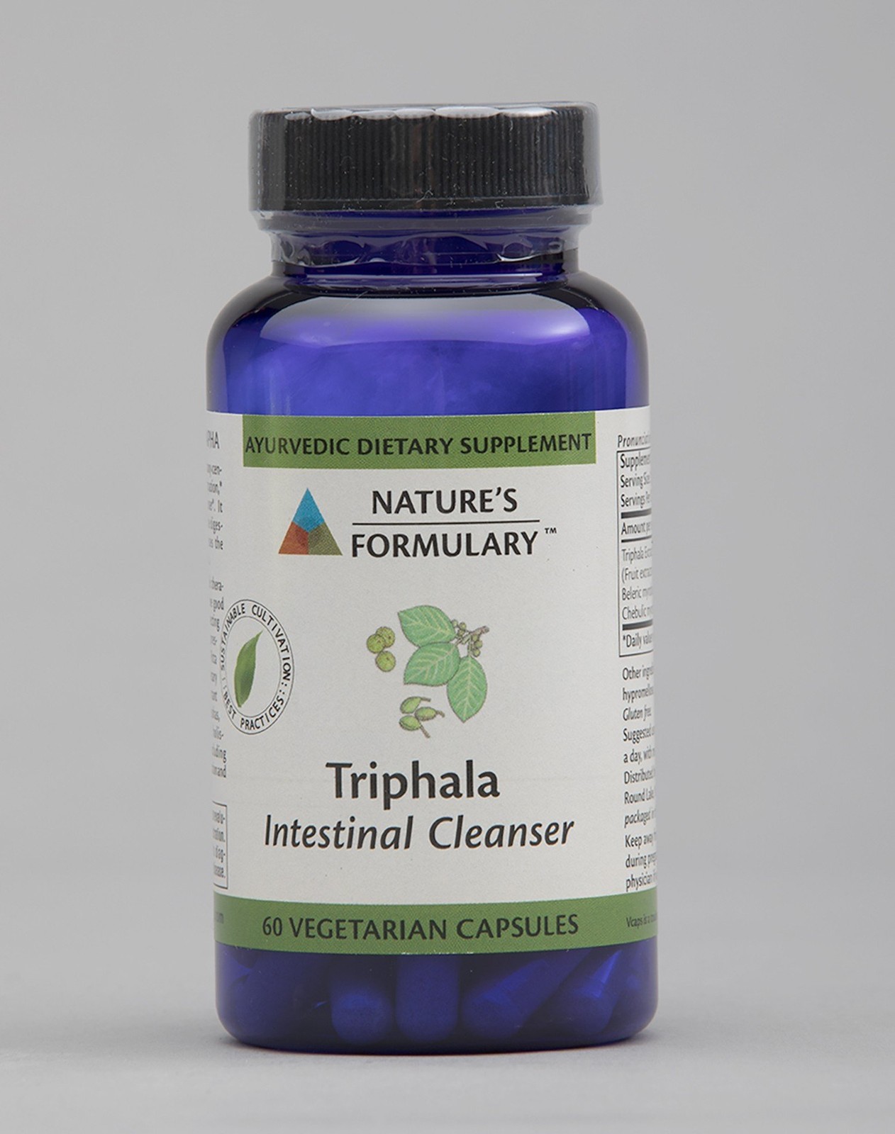 Растительная капсула Natures Formulary Triphala 60