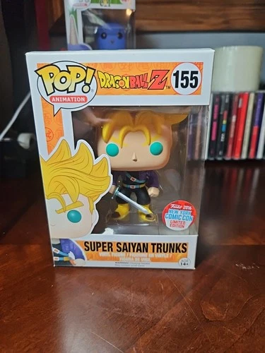 Funko Pop DragonBall Super Saiyan Trunks New York 2016 Comic Con 155#