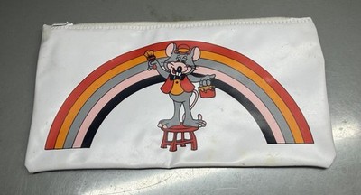 Vintage Chuck E Cheese Pencil Case Bag