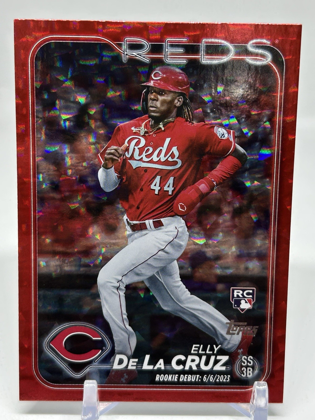 2024 Topps Update - Elly De La Cruz - #US350 Red Foil Parallel #d /199