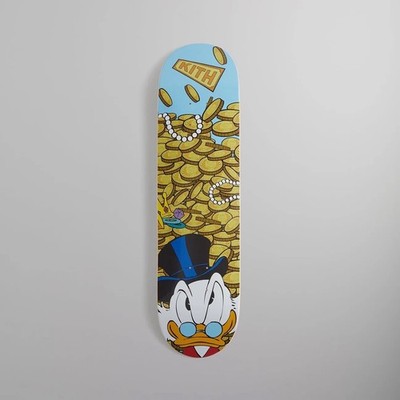 | FW24 |  Disney | Kith for Donald Duck Scrooge Skatedeck | SOLD OUT