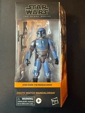 Star Wars Death Watch Mandalorian Black Series 6 Inch Action Fig. New Sealed