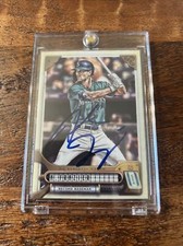Adam Frazier IP Signed Gypsy Queen Card Psa Dna Coa Mariners Autographed
