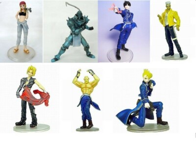 Square Enix,Fullmetal Alchemist Trading Arts Vol.1, All 7 Figures Full Set