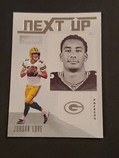 Jordan Love 2020 Playbook Football Up Next RC #NU-4 Green Bay Packers