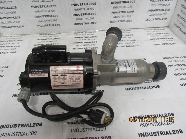 American Stainless Pumps Sspc W Emerson Eu1502b Pump Motor