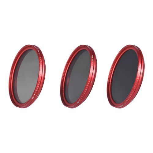FOTGA 58mm Slim Fader Variable Filter Neutral Density ND2 to ND400 Red L5K3 - Picture 7 of 10