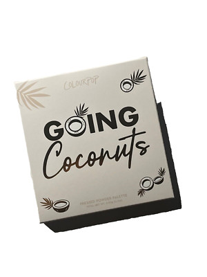 COLOURPOP Going Coconuts Pressed Powder Eyeshadow Palette - New