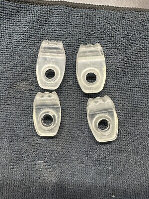 Riddell SPEED FLEX Football Helmet Facemask Hardware Clear Plastic - Main Image