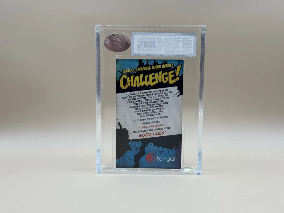 LEGO DC Bizarro Minifigura 2012 San Diego Comic Con con Tarjeta SDCC - UKG 100% Foto 2 de 4