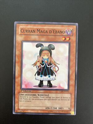 Yu-Gi-Oh! Common Cyber Revolution 1st Ed NM Crv-it031 Curran Ebony Wizard