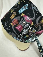 Men/Women Surgical Scrub Cap Lined Mansion 100 Cotton