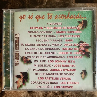 YO SE QUE TE ACORDARAS FEAT. LOS CHICANOS / LOS STRWCK + MORE MEXICAN CD GRUPERO
