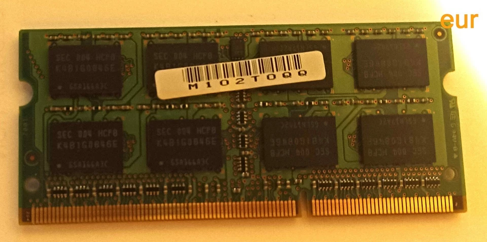 Genuine Samsung 2GB DDR3 RAM PC3-8500S 1066MHz non-ECC Memory M471B5673EH1-CF8 - Image 2 of 2