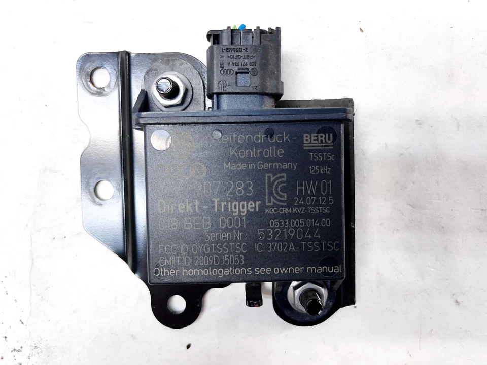 11-18 AUDI A8 QUATTRO BENTLEY MULSANNE TPMS TIRE PRESSURE MONITOR UNIT OEM - Image 2 of 4