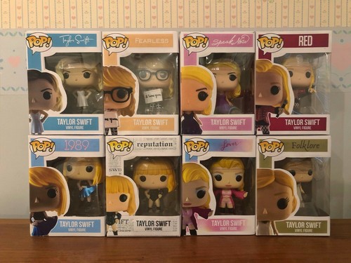 Taylor Swift Custom Funko Pop - All 8 