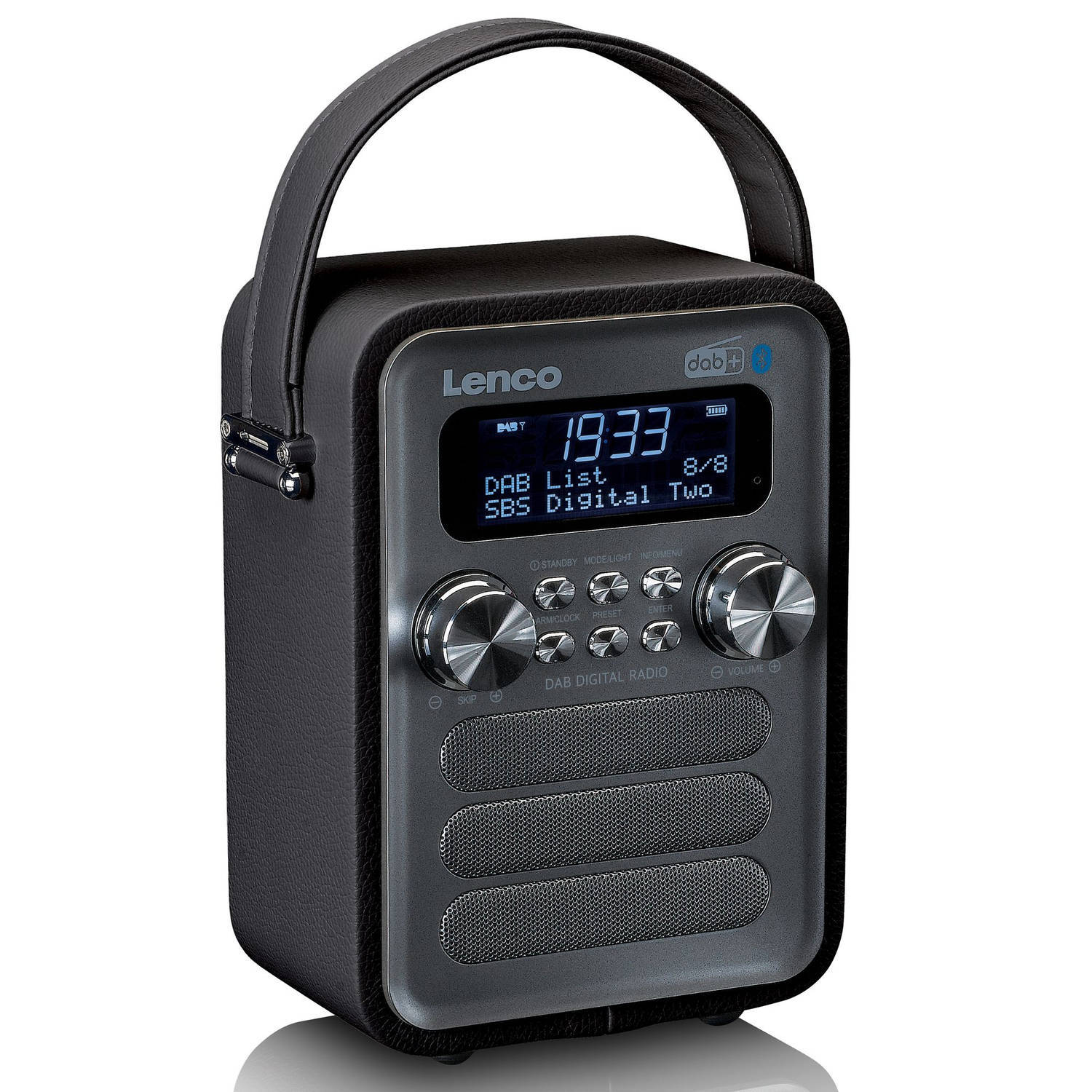 Radio Digitale Portatile MangoKit MD3 | DAB/DAB+/FM Bluetooth | Sveglia Color - Foto 8
