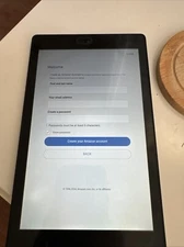 Amazon Fire HD 8 (8th Generation) 16 GB, Wi-Fi, 8 in - Black 