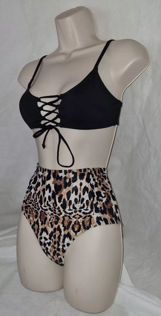 H&m leopard bikini clearance top