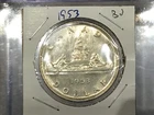 1953 Canada Silver Dollar BU   B1078