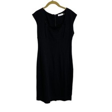 Calvin Klein Black Sailor Button Dress 4