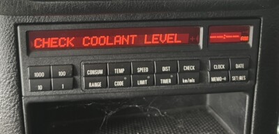 BMW E36 OBC Check Control 18 Button OEM On-Board Computer 8357684