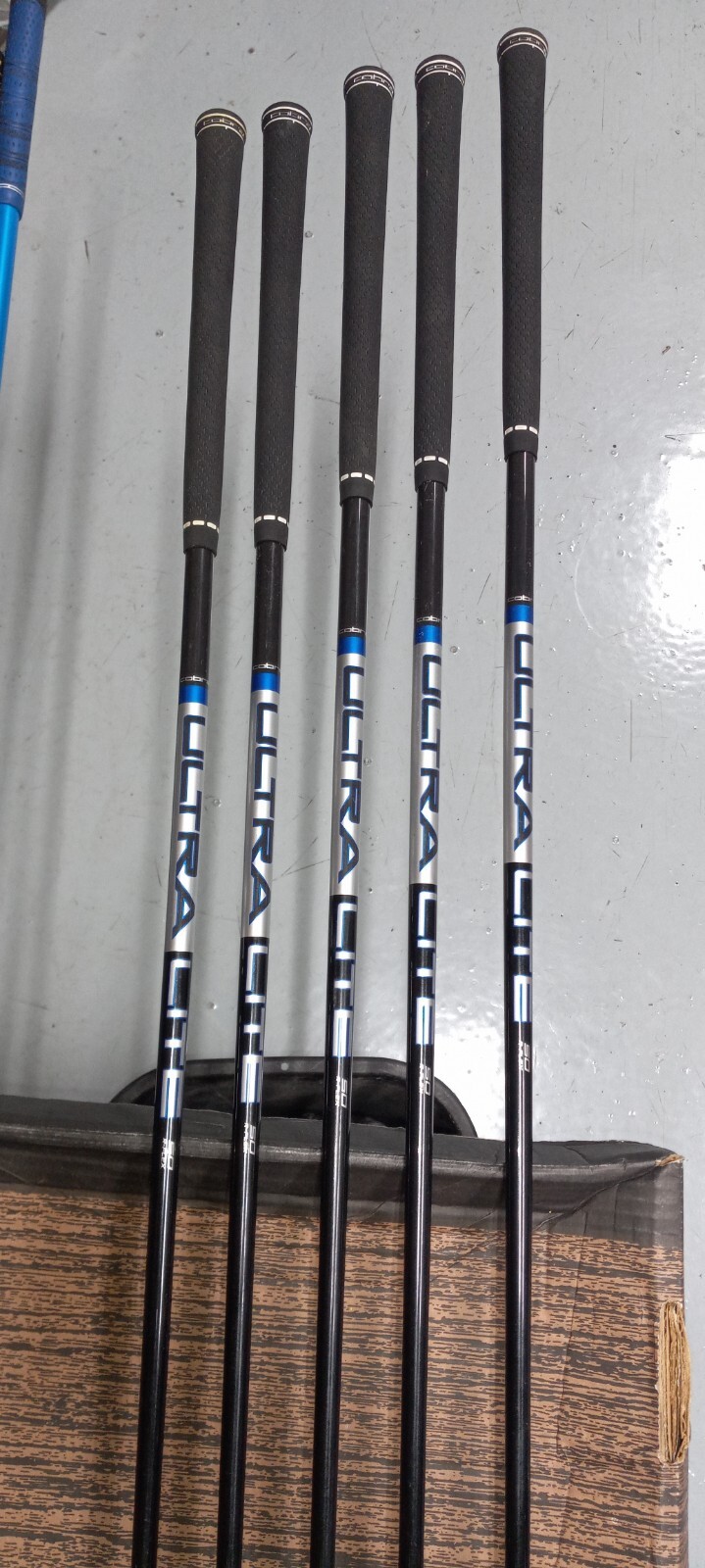 Set Of 5 Cobra Ultra Lite T Rail Hybrid Irons.used Golf Clubs eBay