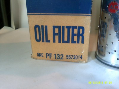 VINTAGE AC GM PF132 OIL FILTER 5573014 | eBay
