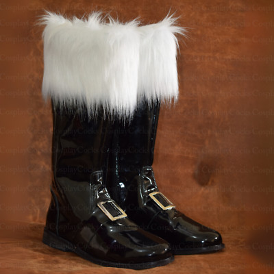 Custom-Made Santa Claus Boots For Adults & Kids - All Size