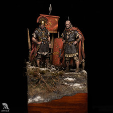 Centurion and Legionnaire in Germany Painted Tin Toy Soldier Pre-Sale | Museum