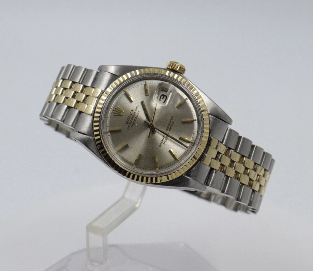 used rolex two tone