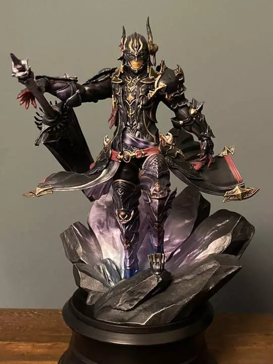 FINAL FANTASY XIV Shadowbringers My Star Quality Dark Knight Figure only  from JP