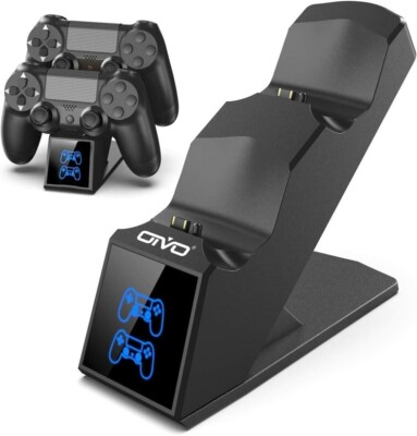 OIVO Dual Charging Dock IV-P419012 (For PS4 Wireless Controllers) W/USB Cable