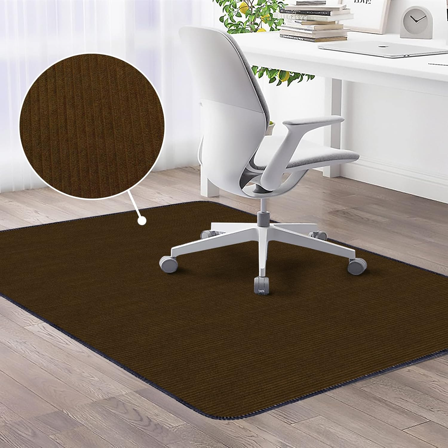 Upgraded Office Chair Mat for Hardwood & Tile Floor 35