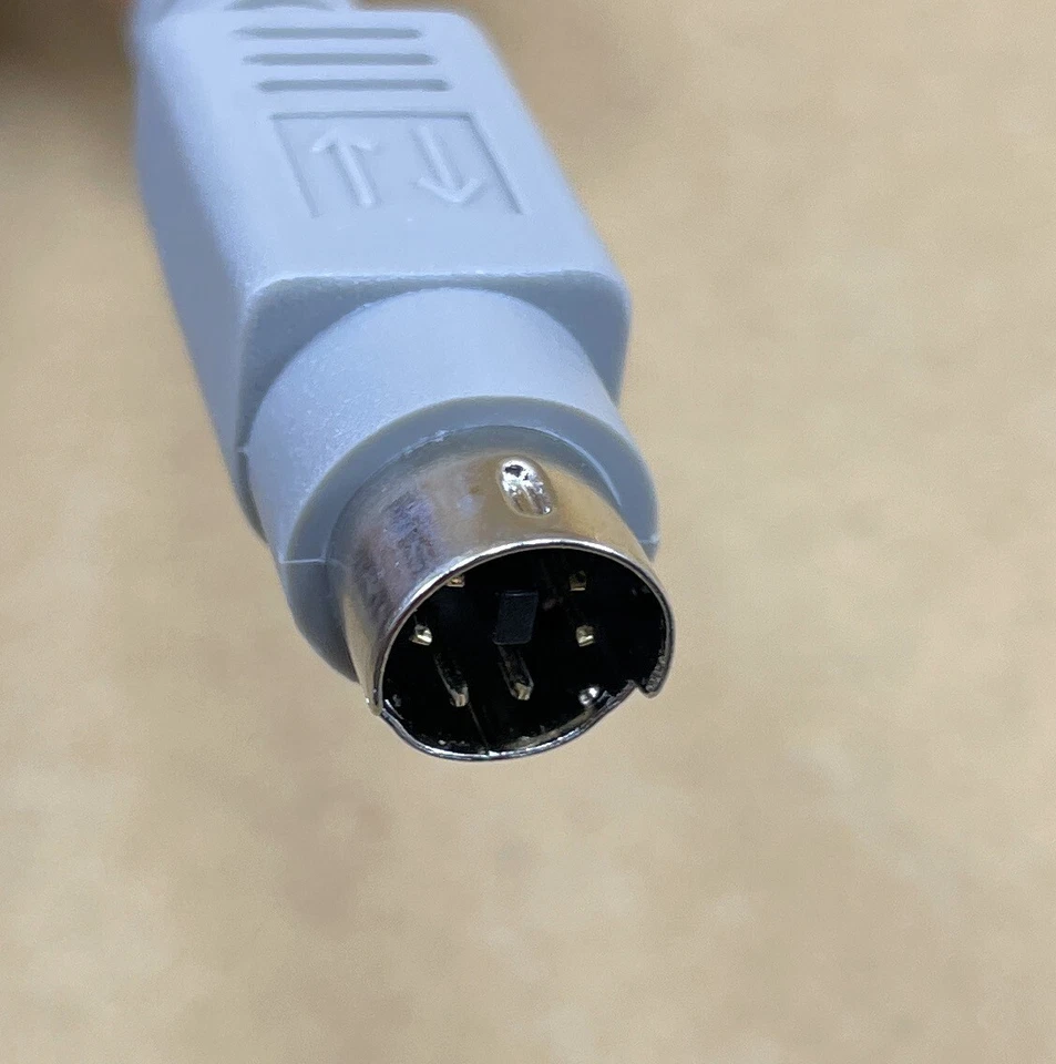 DataPower 10 Ft Mini Din 6-pin Male to male PS2 PS/2 Cable Keyboard and Mouse - Image 3 of 4