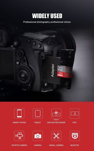 Micro SD Ultra Card 32GB TF Card Class 10 Memory Card for Phone/Camera & Tablet - Picture 5 of 8