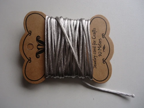 1-3-5-10m Chinese Macrame Knot Making Nylon Cord Thread Soft Satin Round 1mm dia - Picture 6 of 39