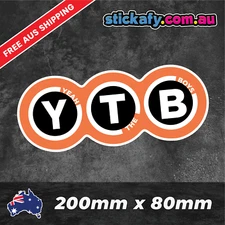 BWS YTB Meme Sticker Funny Laptop Car Window Bumper 4x4 Ute Decal Pokemon