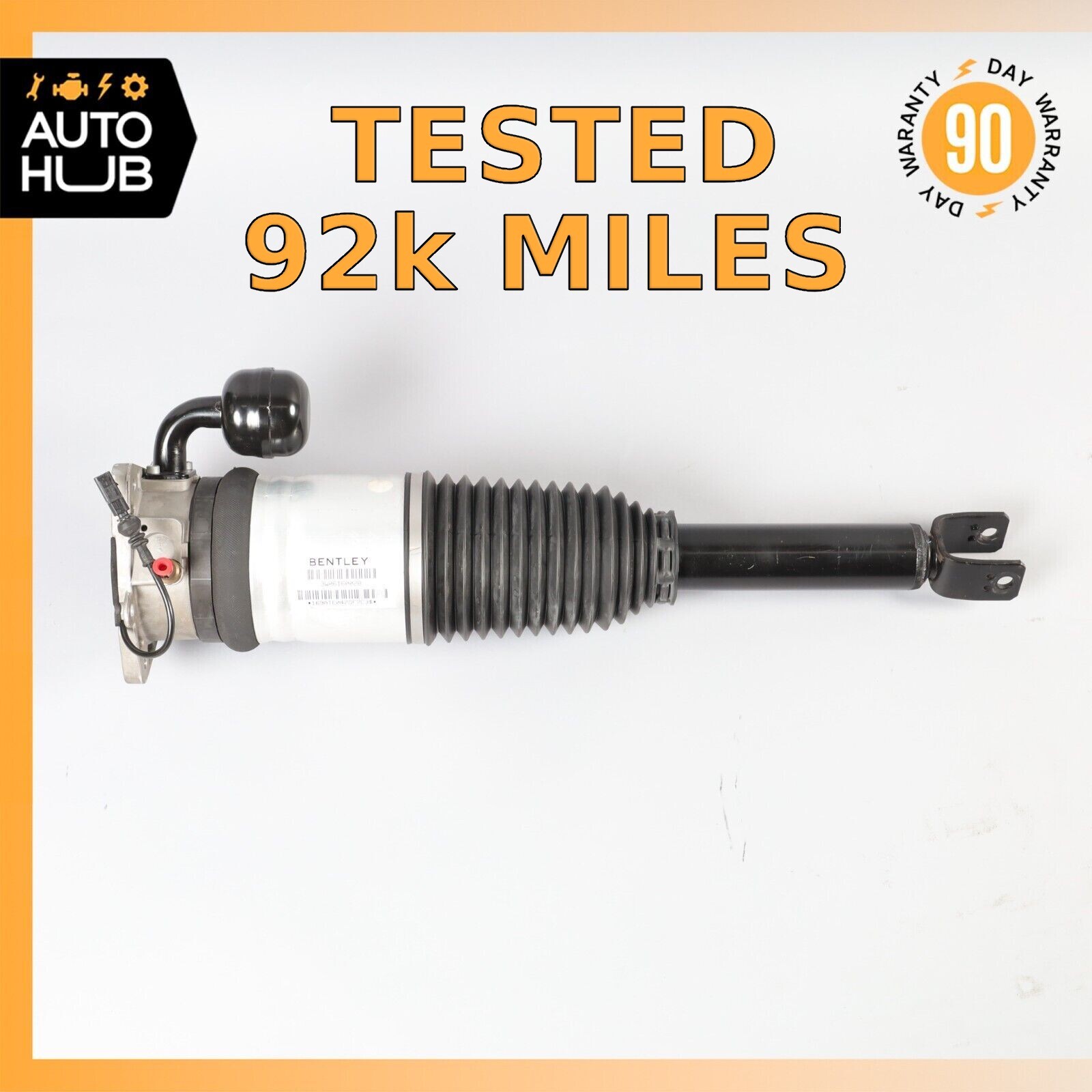 03-10 Bentley Continental GT Rear Right Air Ride Air Shock Strut OEM 92k