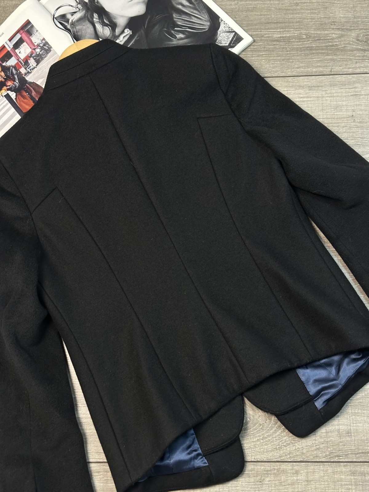 Initial Wool Blend Tailored Jacket Blazer Hong Ko… - image 9