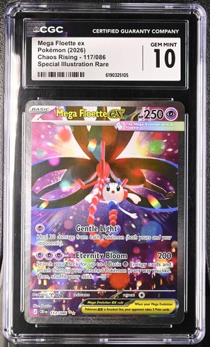 Mega Floette ex graded CGC 10 for sale on eBay