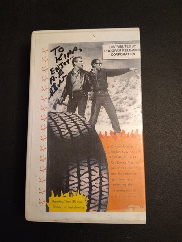 Wilde auf Rädern VHS selten signiert Ray Dennis Steckler Robert Blair - Bild 2 von 4
