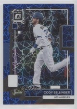 2022 Panini Donruss Optic Blue Velocity Prizm 49/99 Cody Bellinger #171 0m0g
