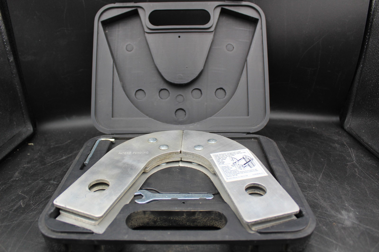 WERNER 63648-01 Telescoping Multi Ladder Dynamic Hinge Set with Storage Case