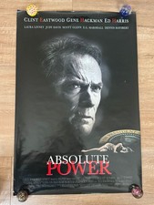 Original Clint Eastwood Absolute Power film poster 1997.