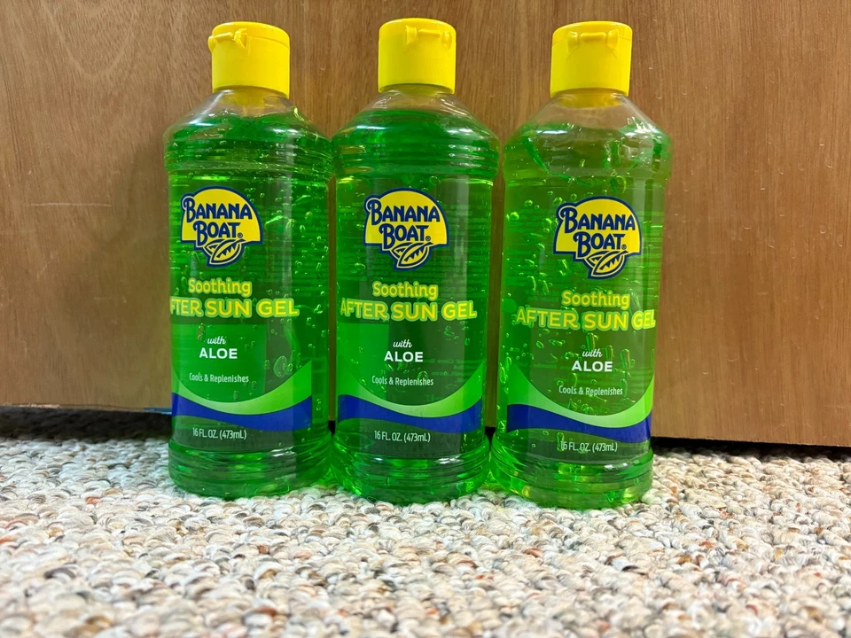 Banana Boat Soothing After Sun Gel w/ Aloe 16 oz Ea Cools & Replenishes 3 pack - Image 3 of 3
